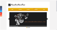 Desktop Screenshot of headandneckrad.com