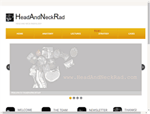Tablet Screenshot of headandneckrad.com